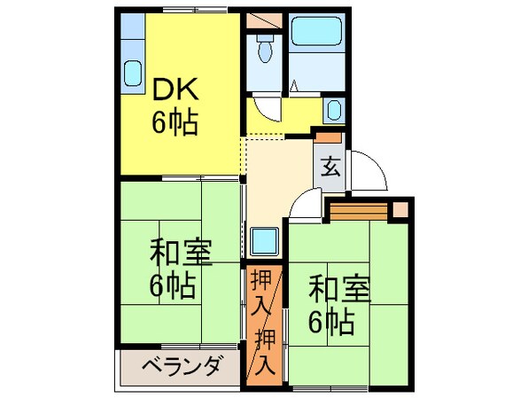 フェニックスウエストの物件間取画像